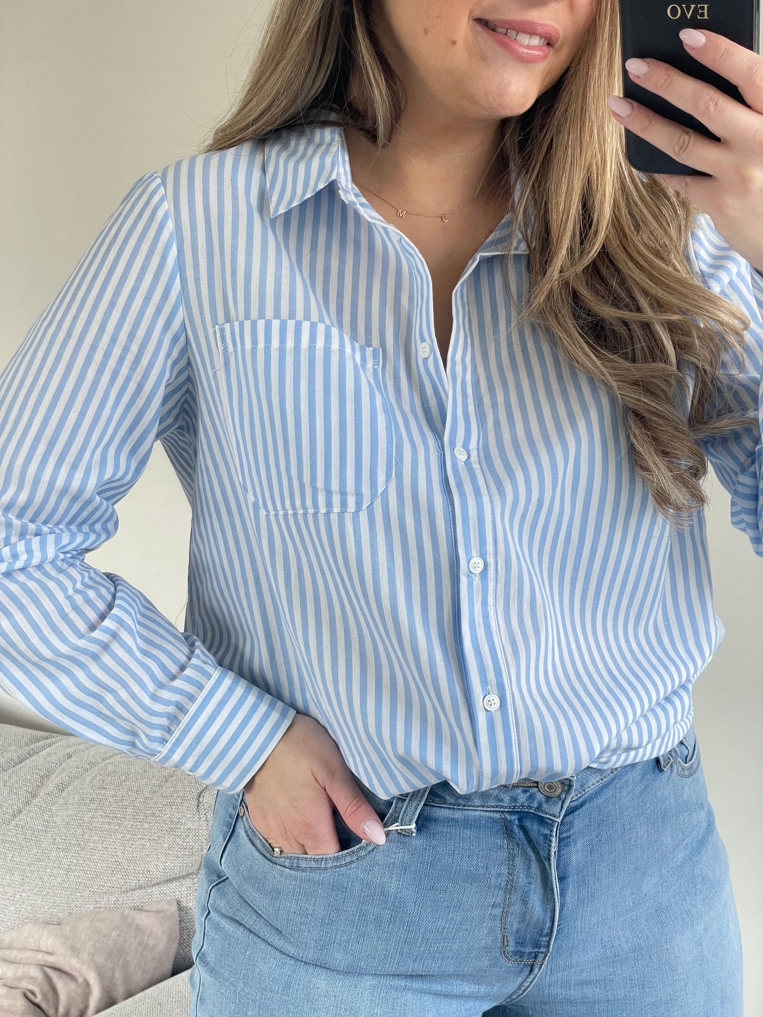 BLUE RAY BLOUSE