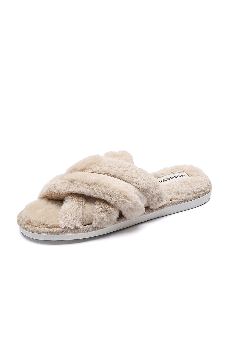JOSY SLIPPERS - TAUPE