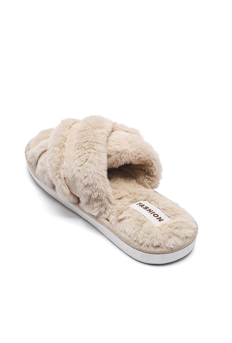JOSY SLIPPERS - TAUPE
