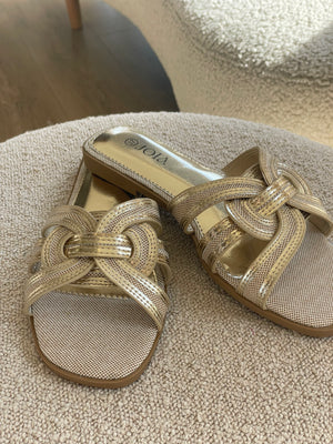 MOLLY SLIPPERS - GOLD